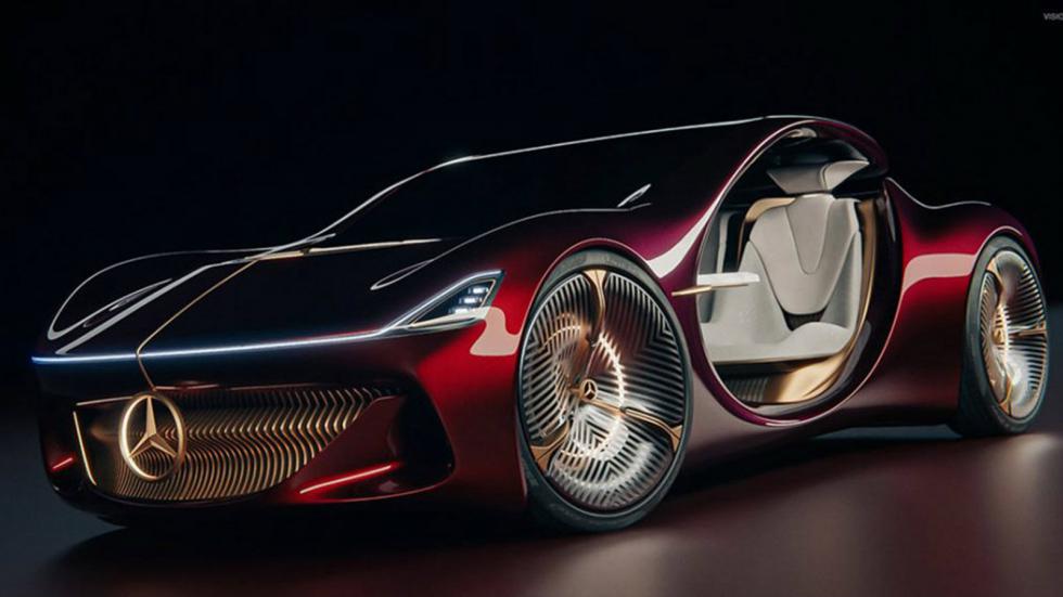 Το αυτοκίνητο που βλέπετε δεν αποτελεί επίσημο προϊόν της Mercedes αλλά εργασία του ανεξάρτητου σχεδιαστή Lujie Huang.